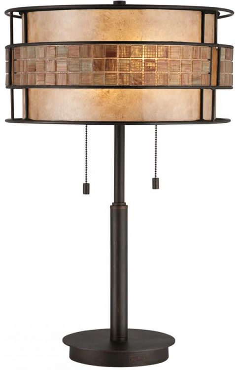 Laguna Renaissance Copper Table Lamp 2 Lamps by Quoizel (QZ-LAGUNA-TL)