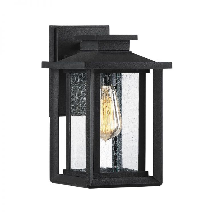 Quoizel Wakefield 1 Wall Lantern - Small | QZ-WAKEFIELD-S-TBK