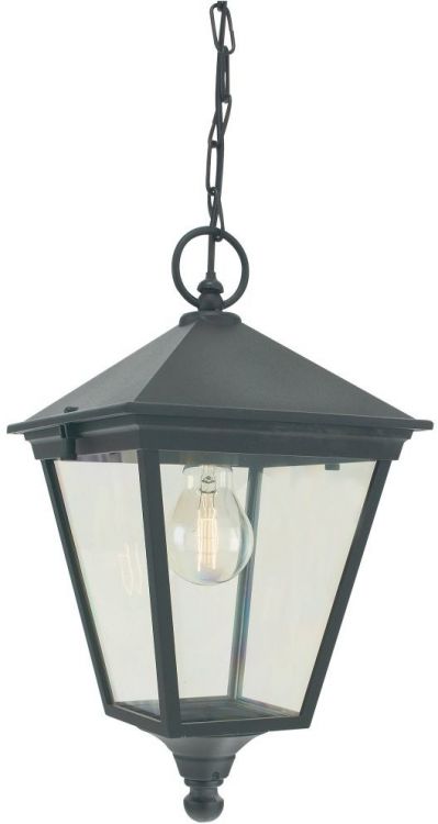 Turin Black Pendant 1 Lamp by Norlys (T8-BLACK)