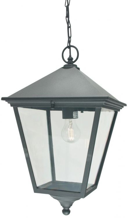 Turin Grande Black Pendant 1 Lamp by Norlys (TG8-BLACK)