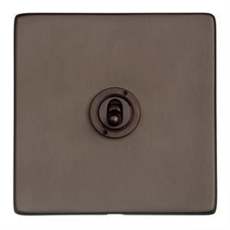 Studio Matt Bronze Y09 1 Gang Intermediate Toggle Switch