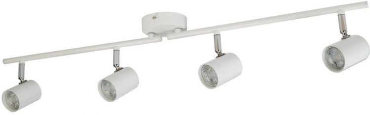 Rollo (Dim) 4lt Cylinder Head Split Bar, White & Chrome (3174WH)