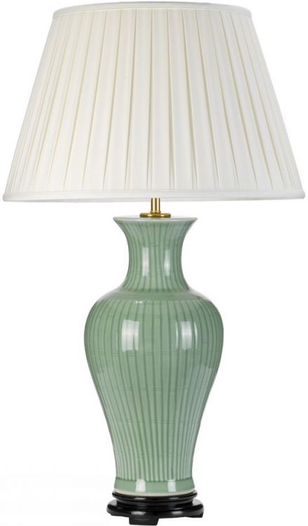 Dalian Celadon/Ivory Table Lamp 1 Lamp by Designer's Light Box (DL-DALIAN-TL)