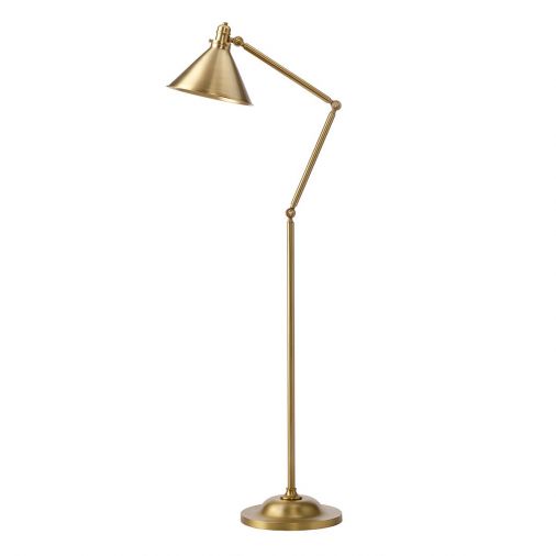 Provence Aged Brass Floor Lamp 1 Lamp by Elstead (PV-FL-AB)