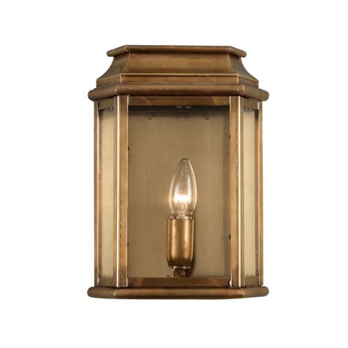St Martins Solid Brass Wall Light 1 Lamp by Elstead (ST-MARTINS-BR)